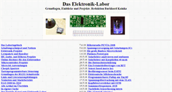 Desktop Screenshot of elektronik-labor.de
